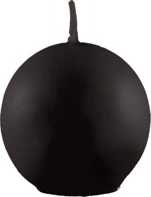 Chaks 80293-10, Bougie Boule 6cm diam, en Noir