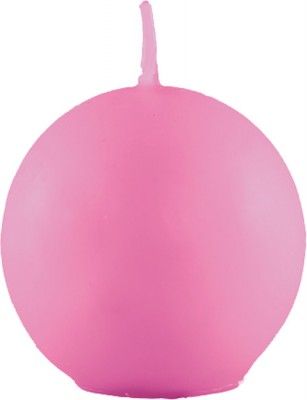 Chaks 80293-32, Bougie Boule 6cm diam, Rose pale