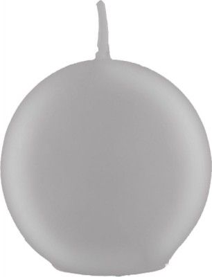 Chaks 80293-80, Bougie Boule 6cm diam, métal Argent