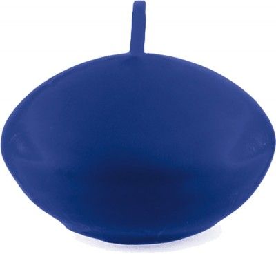 Chaks 80296-22, Set de 6 bougies FLOTTANTES, Bleu Roy