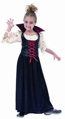 P'TIT Clown re81163 - Costume enfant vampiresse sanglante, S 4/6 ans