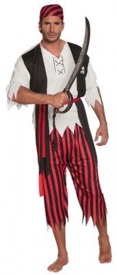 Déguisement Corsaire Pirate Homme Jack, adulte