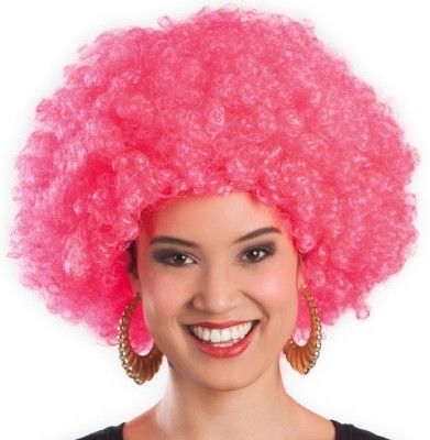 Perruque afro rose