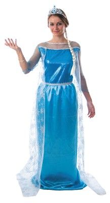 Party Pro 86221, Déguisement princesse des glaces, adulte