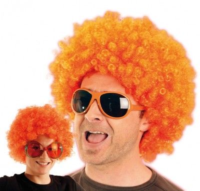 Party Pro 865507, Perruque Chicco orange