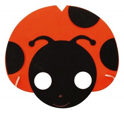 Party Pro 871192, Masque enfant Coccinelle