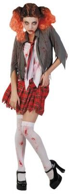 Party Pro 87283533, Costume étudiante femme zombie adulte