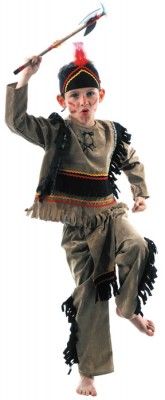 Party Pro 8728713946, Costume indien sioux 4-6 ans