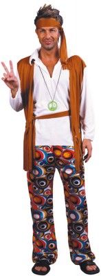 Party Pro 87289840, Costume Hippy homme, adulte