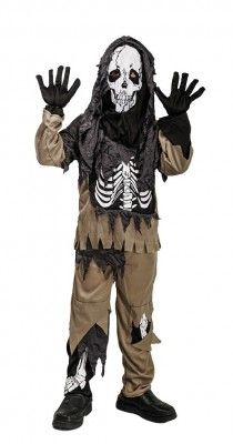 P'TIT Clown re88357 - Déguisement de squelette zombie garçon 4/6 ans
