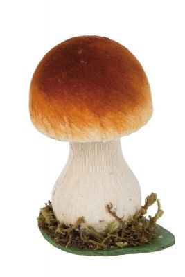 Chaks 90398, Champignon brun factice sur socle 13cm