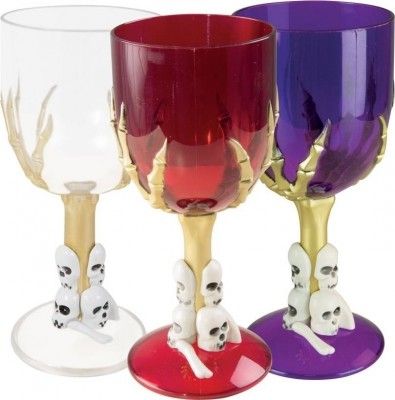 P'TIT Clown re99004 - Verre squelette Halloween