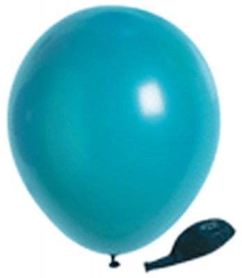 100 ballons nacrés, 30 cm, turquoise