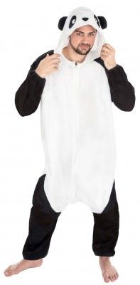 Chaks C1103180, Combinaison kigurumi Panda, 180cm adulte