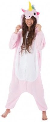 Chaks C1104M, Combinaison kigurumi Licorne ROSE taille M adulte