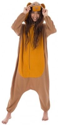 Chaks C1109M, Combinaison kigurumi Ours taille M adulte