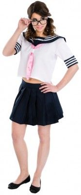 Chaks C4198XS, Déguisement School Girl, taille XS