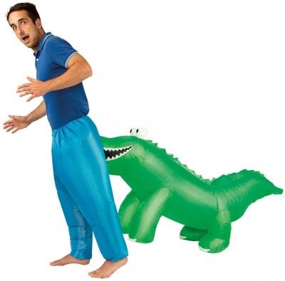 Chaks C4223, Déguisement Gonflable Crocodile adulte