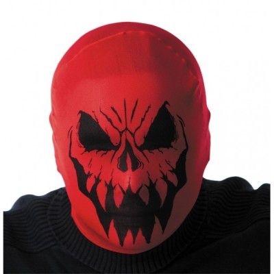 Party Pro 86587, Cagoule Halloween Monstre rouge