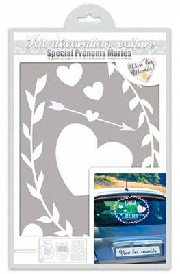 Kit STICKERS voiture mariage