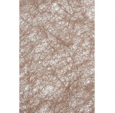 Chaks C50030067, CHEMIN DE TABLE luxe Romance 30cmx10m, Chocolat