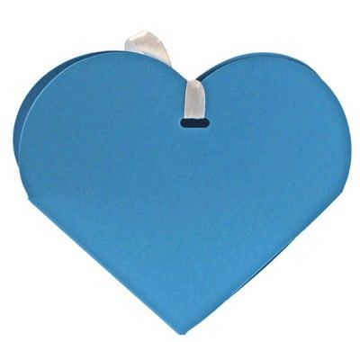 Ballotin coeur turquoise