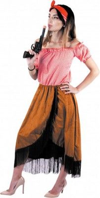 Party Pro 865132, Déguisement Cowgirl femme adulte