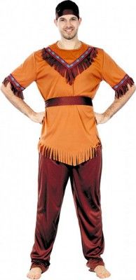 Party Pro 872785, Costume Indien adulte