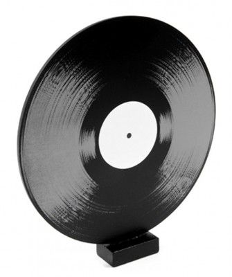 Disque Vinyle 33 Tours ardoise marque-table 21,5cm