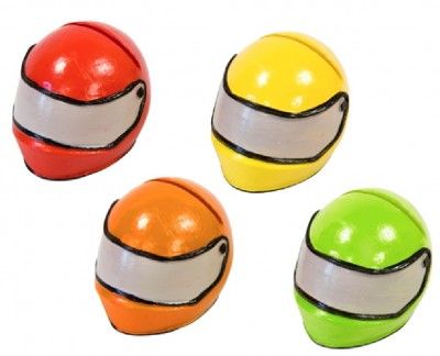 Marque-place Casque de Course coloré résine 4,5cm