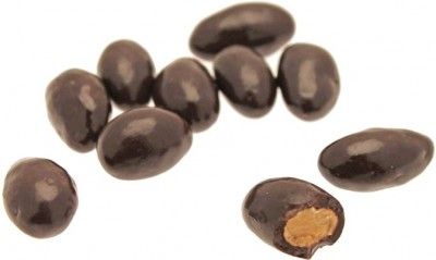 Sachet 500g dragées noires CRÉOLE, amande au Chocolat Noir