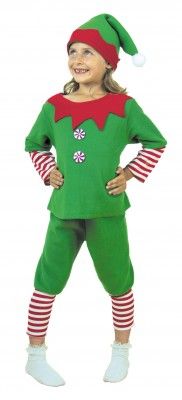 Party Pro 86250246, Déguisement d'elf enfant doudou 4/6 ans