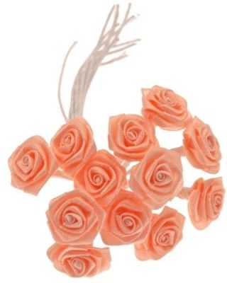 Sachet de 48 mini-Roses satin, Ciel