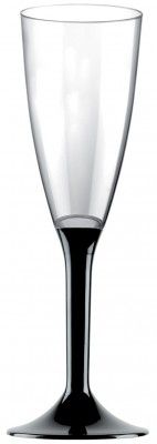 20 flutes champagne, pied Noir