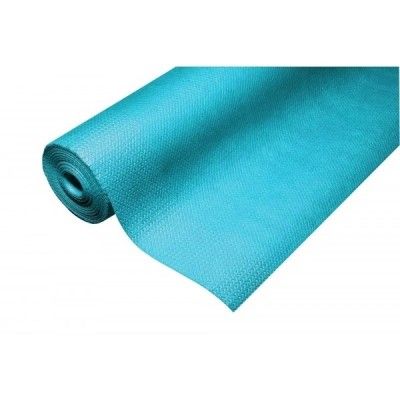 Nappe rouleau en PAPIER GAUFRÉ 20m Turquoise