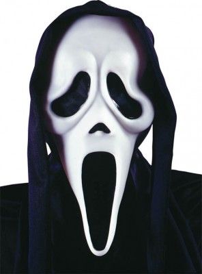 Chaks FW9206S, Masque Ghost Face avec capuche