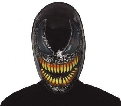 Masque Alien Noir avec dents