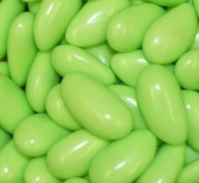 Sachet 500g de dragées LONGUETTES (alsace1) - Vert tilleul brillant