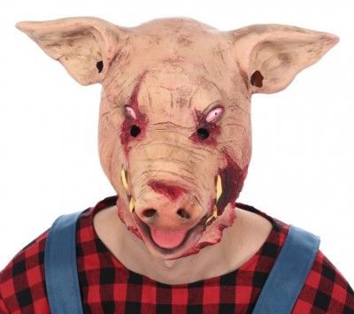 Masque Cochon Bad Pig en latex