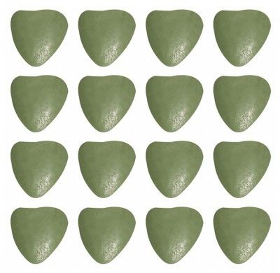 POCHON 500g MINI-COEUR, Sauge brillant (mini-coeurs)