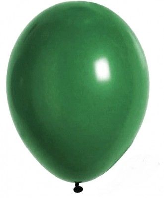 Sachet de 25 BALLONS Opaques 25cm, vert SAPlN 25cm