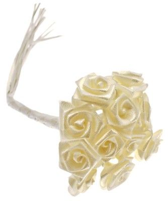 Sachet de 48 mini-Roses satin, ivoire