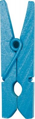 Sachet de 12 PINCES Turquoise - 3,5cm