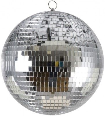 P'TIT Clown re71198 - Grande Boule disco à facettes 30 cm à suspendre