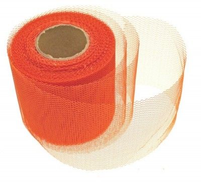 Rouleau de 20 mètres de tulle orange