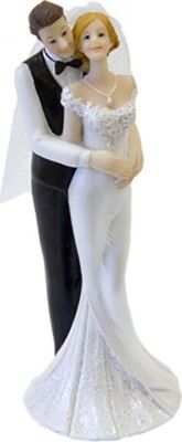 Couple mariés Tourbillonnant 15,5cm