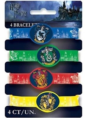 Lot de 4 Bracelets en silicone Harry Potter ™