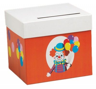 Urne carton Clown