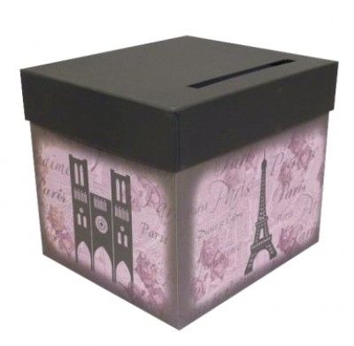 Urne carton romance Paris