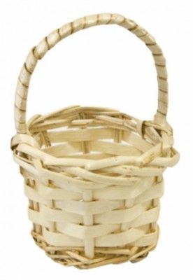 PETIT Panier en osier, petit modèle 11,5cm NATUREL